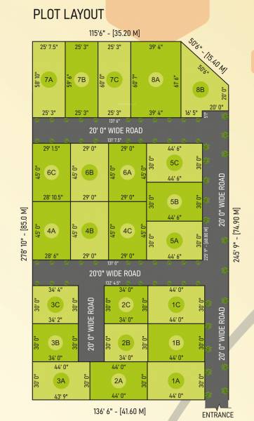  pallava-akkarai Layout Plan