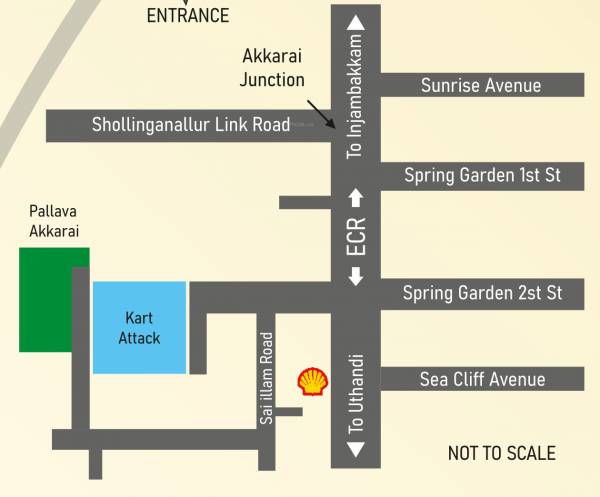  pallava-akkarai Location Plan