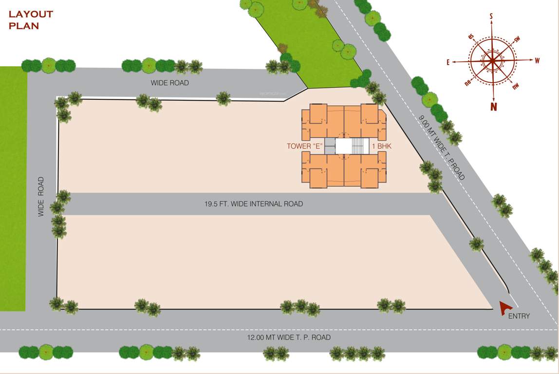  meena heights tower e Location Plan