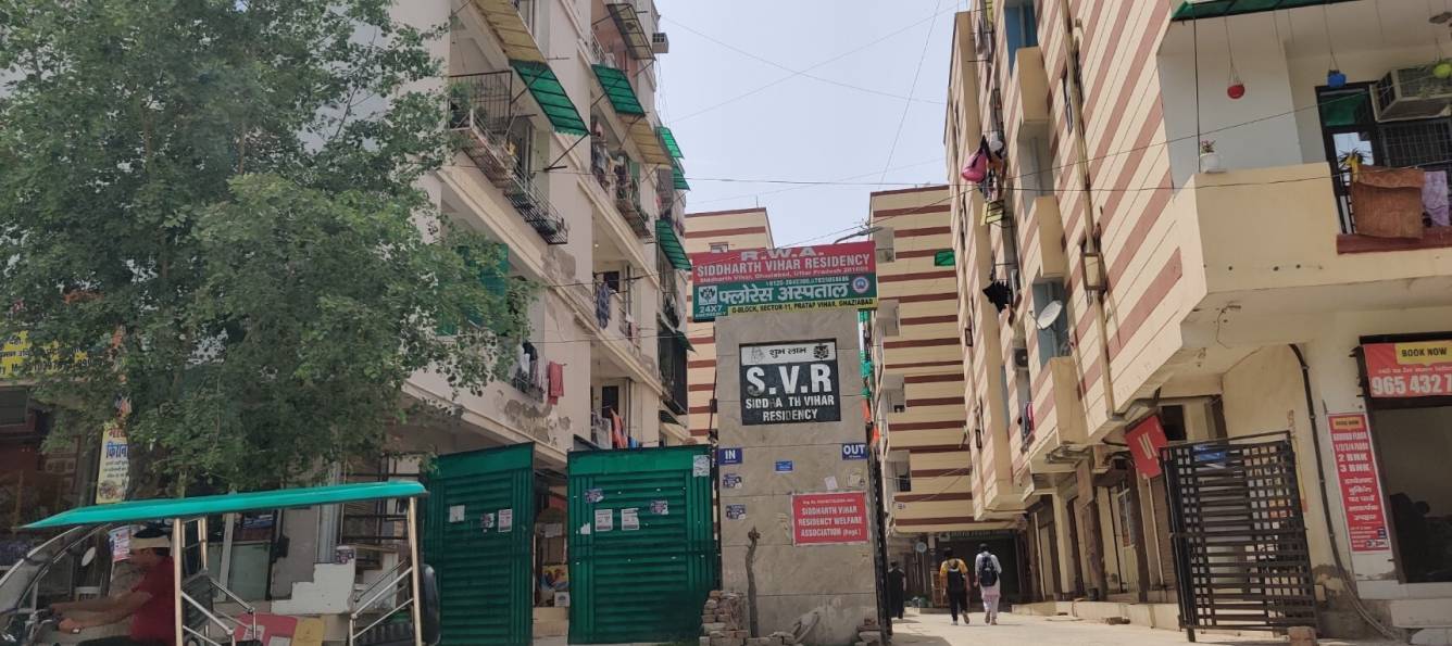  siddharth vihar residency Entrance Lobby