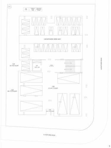  mihir-apartment Mihir Apartment Cluster Plan For Ground Floor