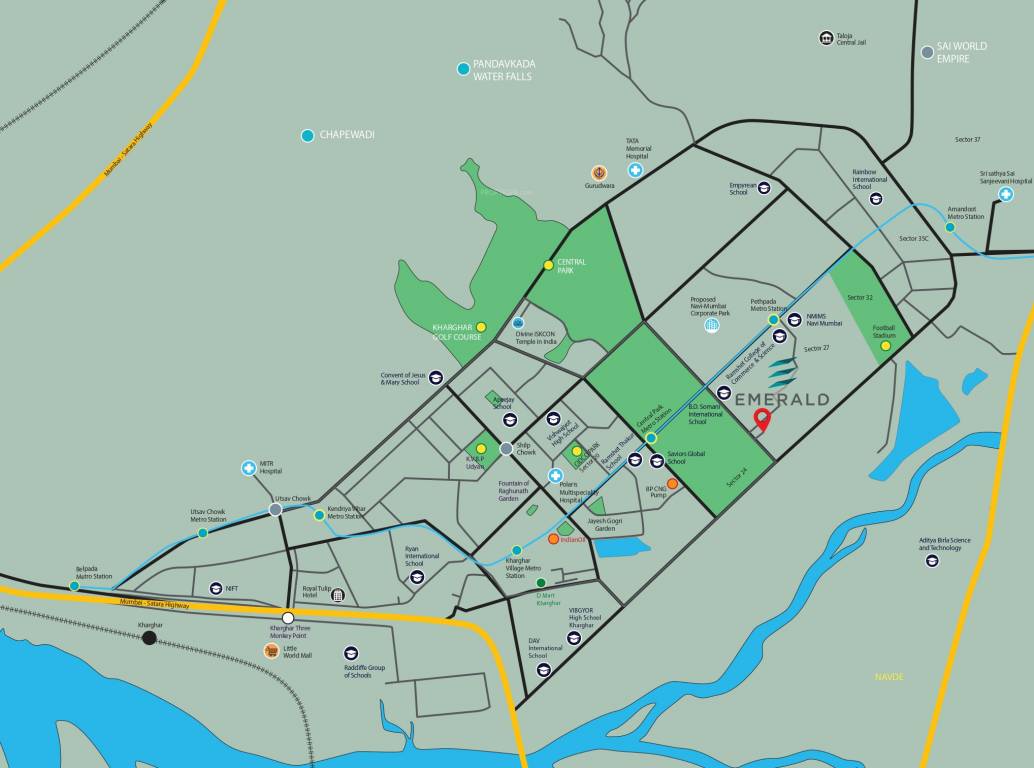  emerald Location Plan