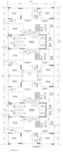 Block H, I J & K Cluster Plan for 1st Floor ivaan-phase-i Block H, I J & K Cluster Plan for 1st Floor