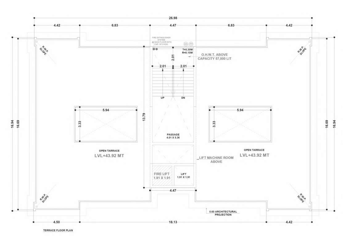  ivaan phase i Block L & G Cluster Plan For Terrace