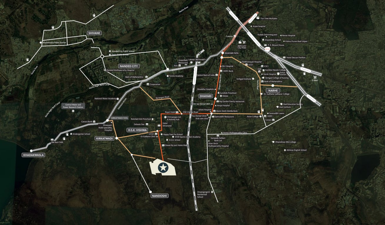  star city Location Plan