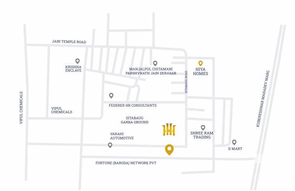 Location Plan parshwa-hiya-harmony Location Plan