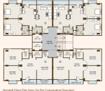 Block A Cluster Plan for 7th Floor rutu-orchid Block A Cluster Plan for 7th Floor