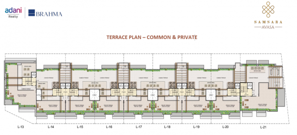  samsara-avasa Tower 1 Cluster Plan