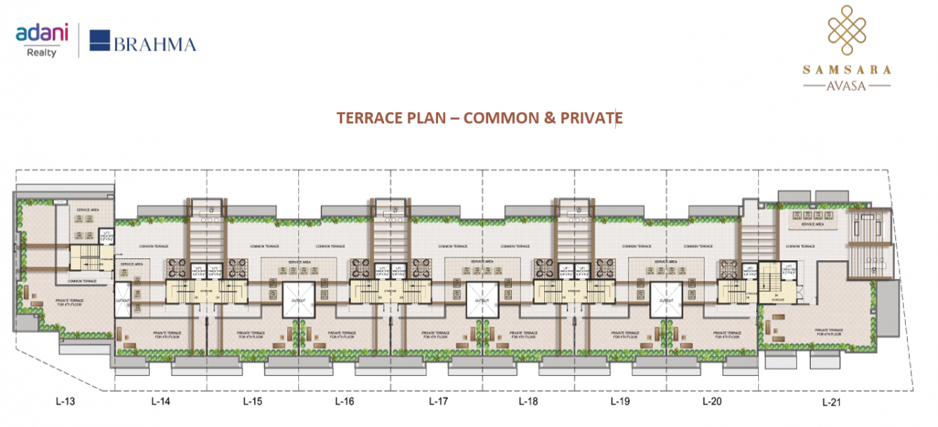  samsara avasa Tower 1 Cluster Plan