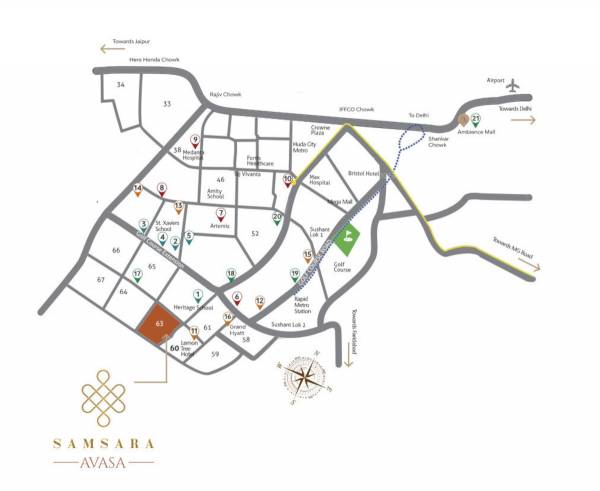  samsara-avasa Location Plan