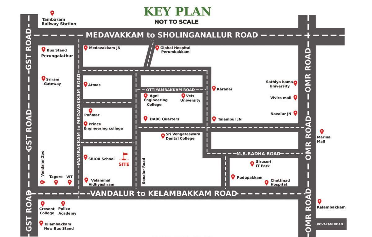  serene enclave Location Plan