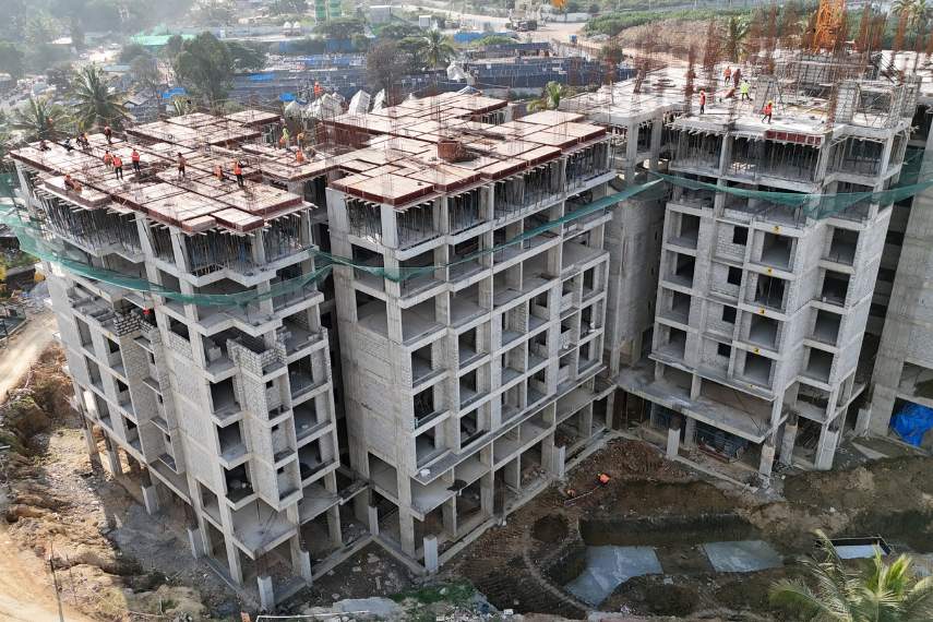  orchid bloomsberry Construction Status June 25