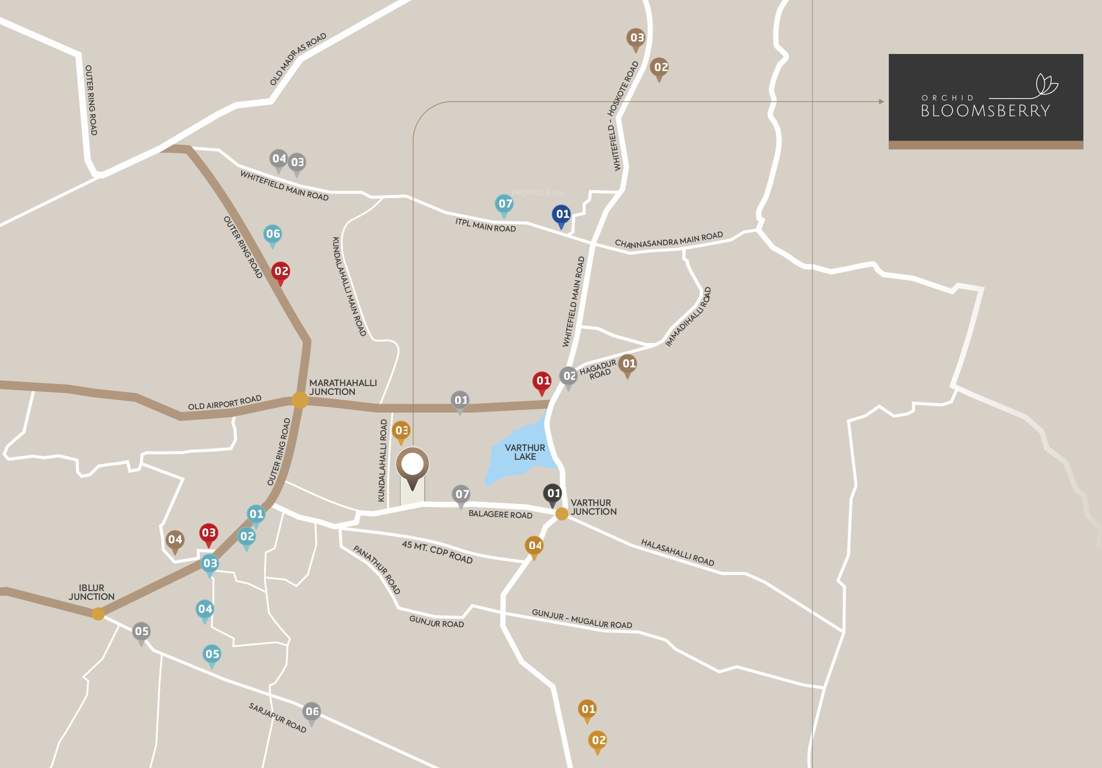  orchid bloomberry Location Plan