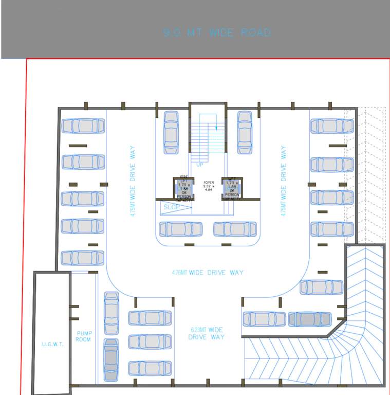  morena apartment Morena Apartment Cluster Plan For Basement Plan