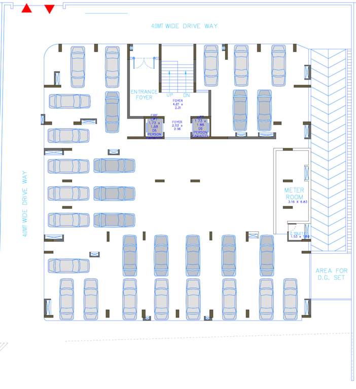  morena apartment Morena Apartment Cluster Plan For Ground Floor