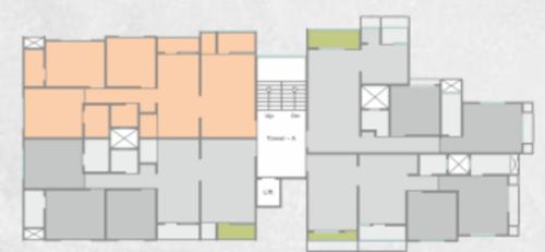  suhrad-residency-2 Suhrad Residency 2 Cluster Plan from 1st to 5th Floor