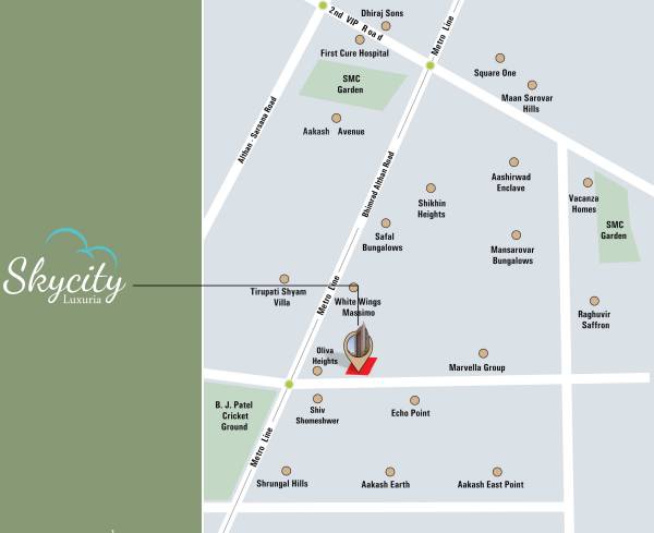  sky-city-luxuria Location Plan