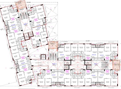  united-amaltas Block A Cluster Plan From 5th, 8th To 12th Floor
