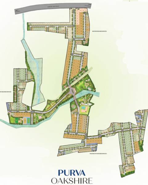 Layout Plan purva-oakshire Layout Plan
