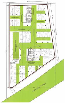  sankalp-parkview Block A And B Cluster Plan For Basement Two