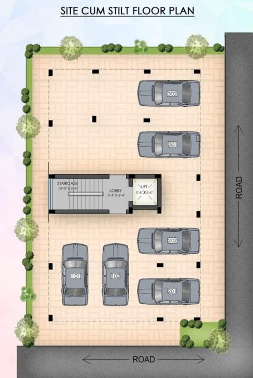  la vista La Vista Ground Cluster Plan