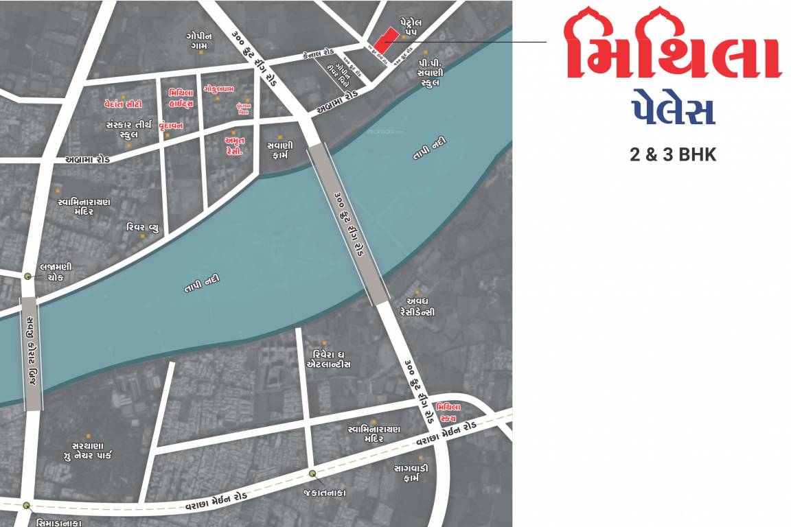  palace Location Plan