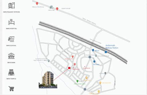  gurudev datta chs Location Plan