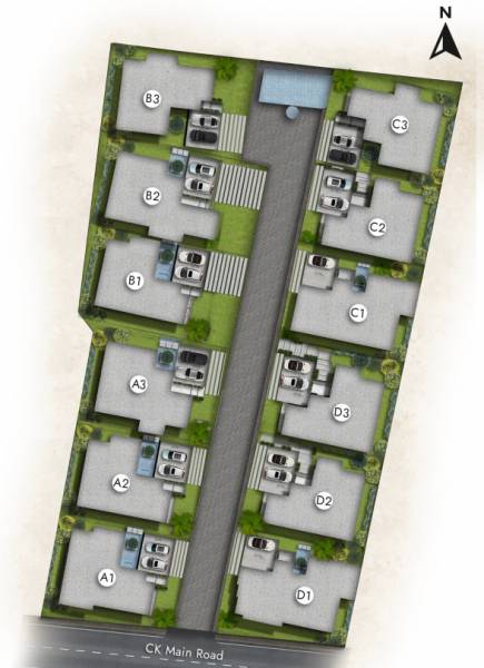  palm-shore-drive-villas Layout Plan