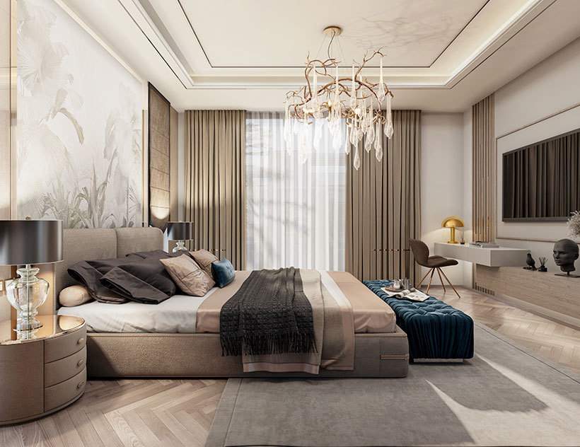 palm shore drive villas Bedroom