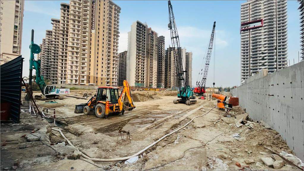 medalleo low rise Construction Status May 23