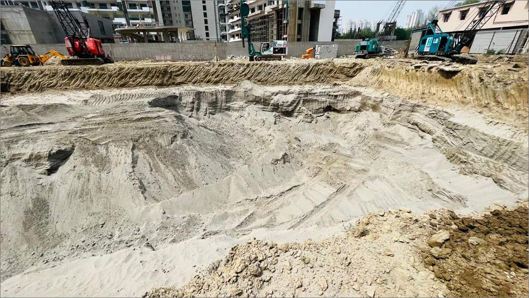 medalleo low rise Construction Status May 23