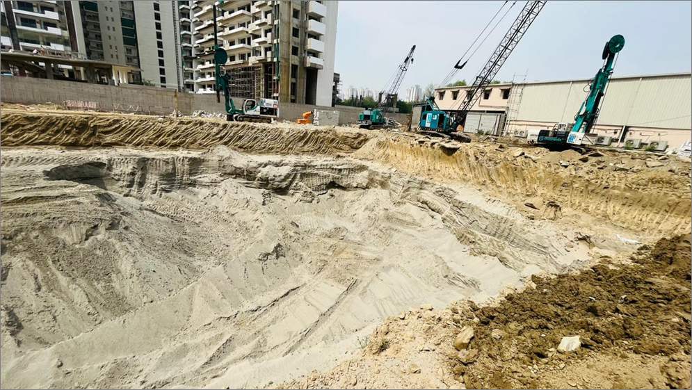 medalleo low rise Construction Status May 23