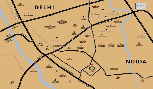  medalleo-low-rise Location Plan