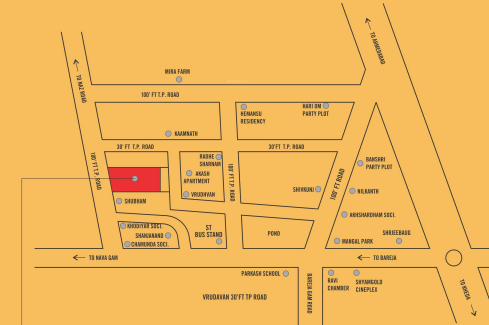  bunglows Location Plan
