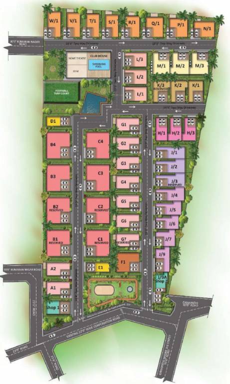  kalpataru phase i Master Plan