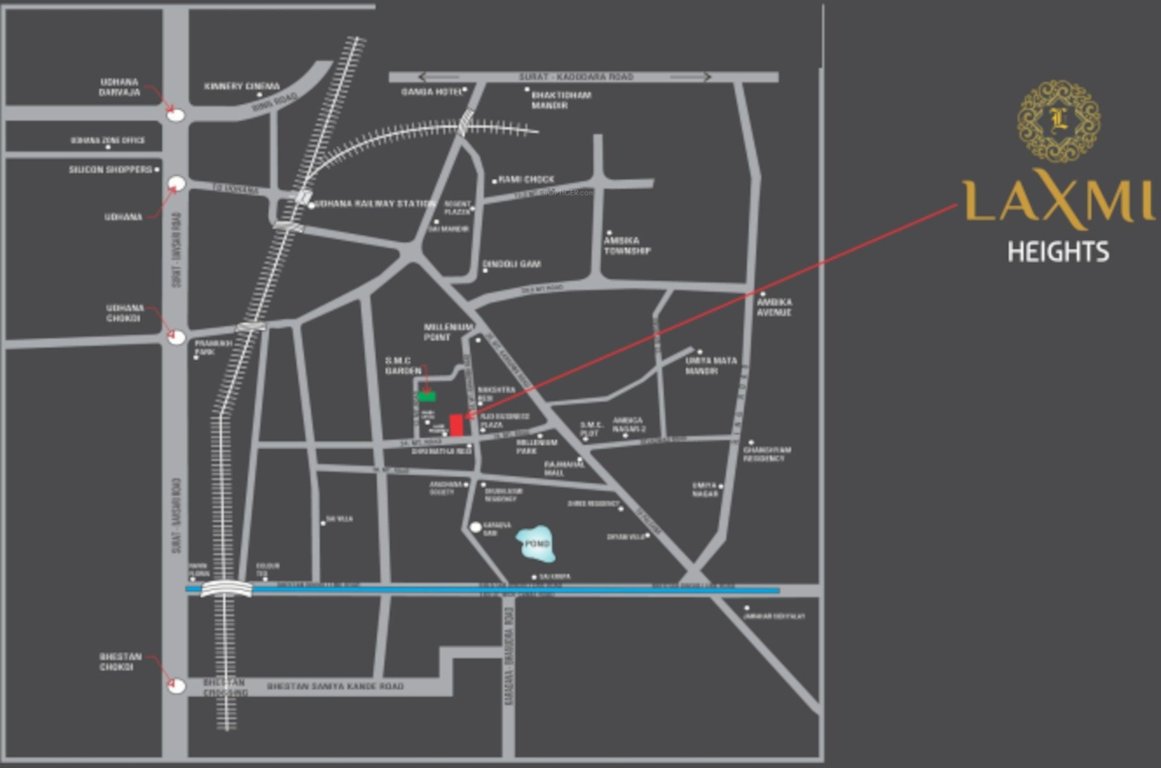  laxmi heights Location Plan