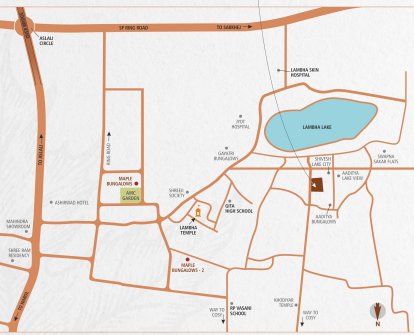  maple bunglows 3 Location Plan