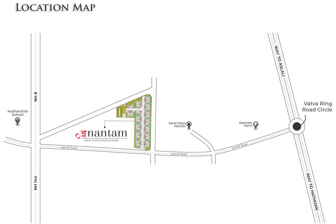  anantam Location Plan