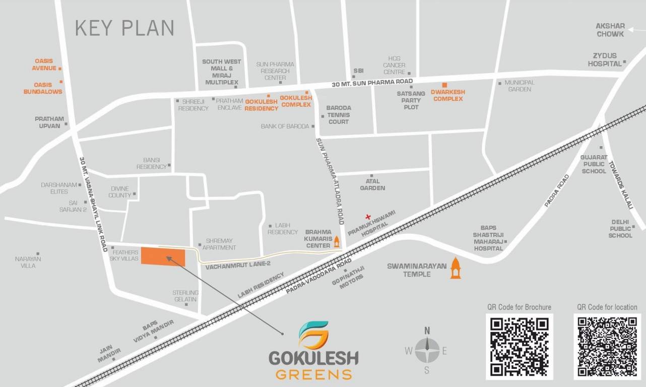  gokulesh greens Location Plan