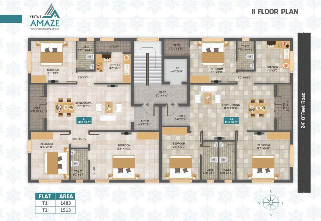  amaze Amaze Cluster Plan for 2nd Floor