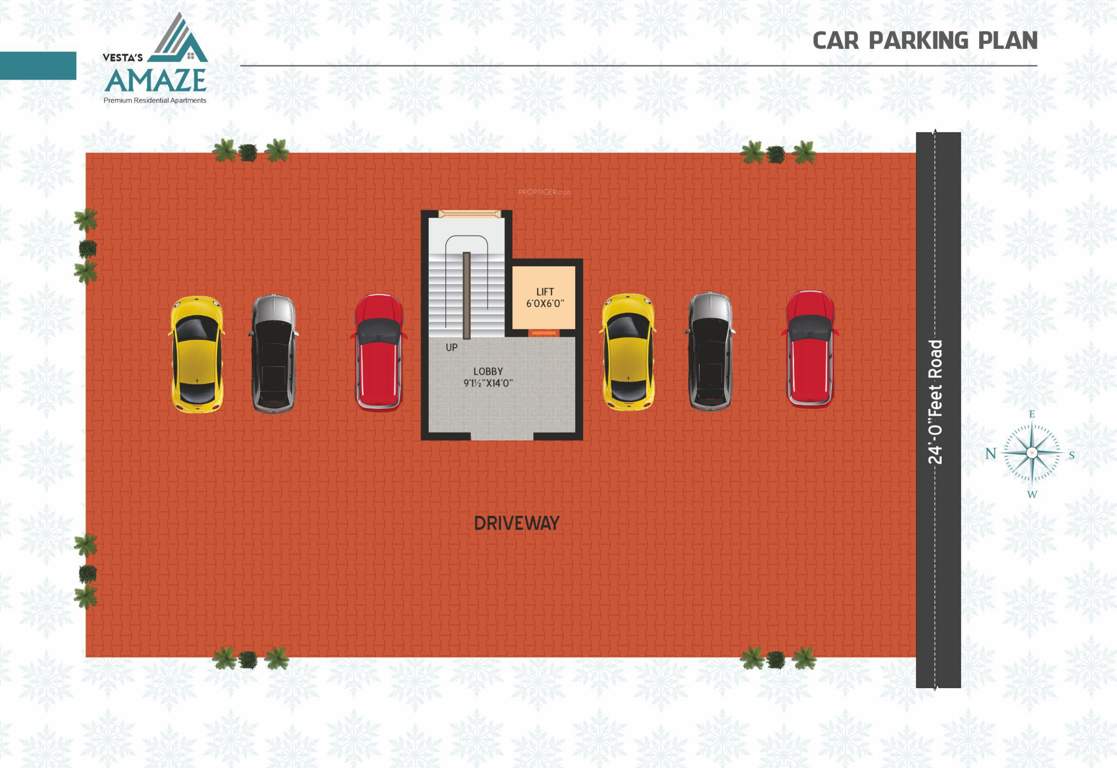  amaze Amaze Cluster Plan for ground Floor