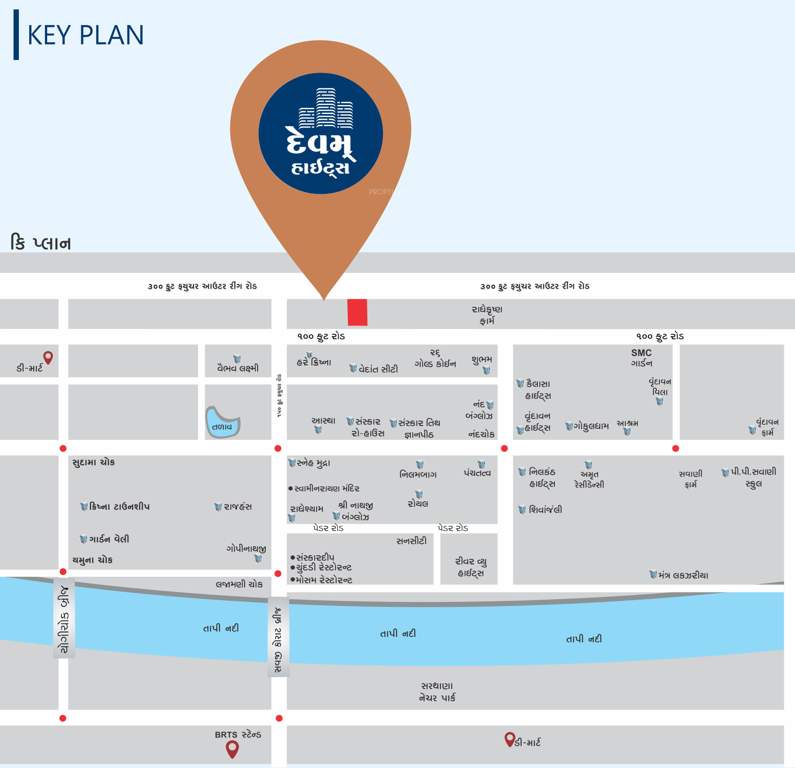  devam heights Location Plan