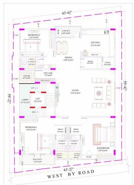  park-view Park View Cluster Plan from ground to 4th Floor