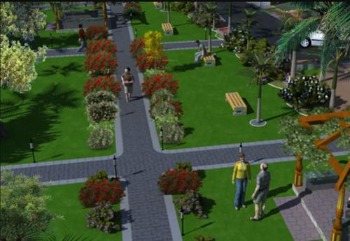  city-phase-i-part-6 Landscape Garden and Tree Planting