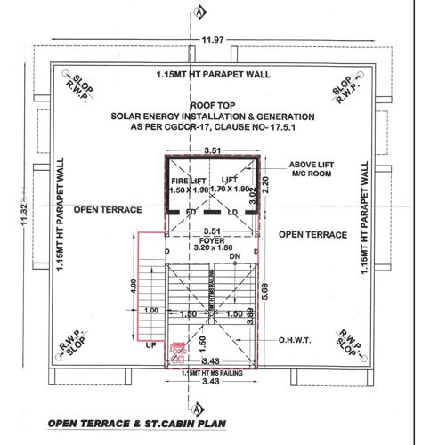  satsang-heights Satsang Heights Cluster Plan For Terrace