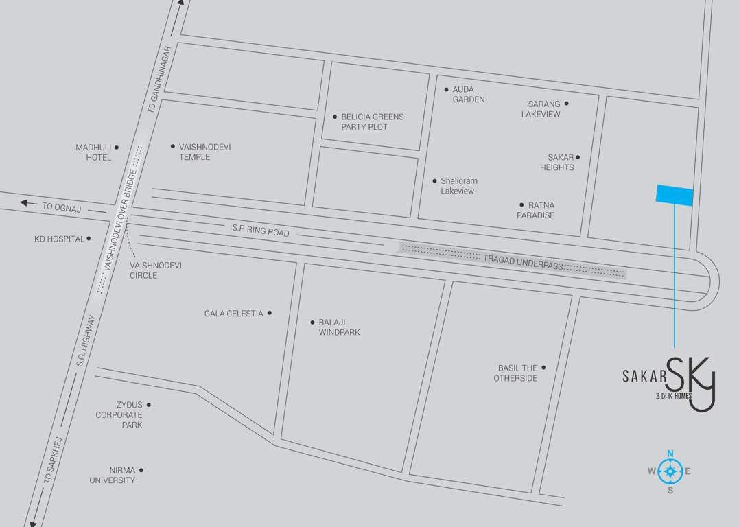  sky Location Plan