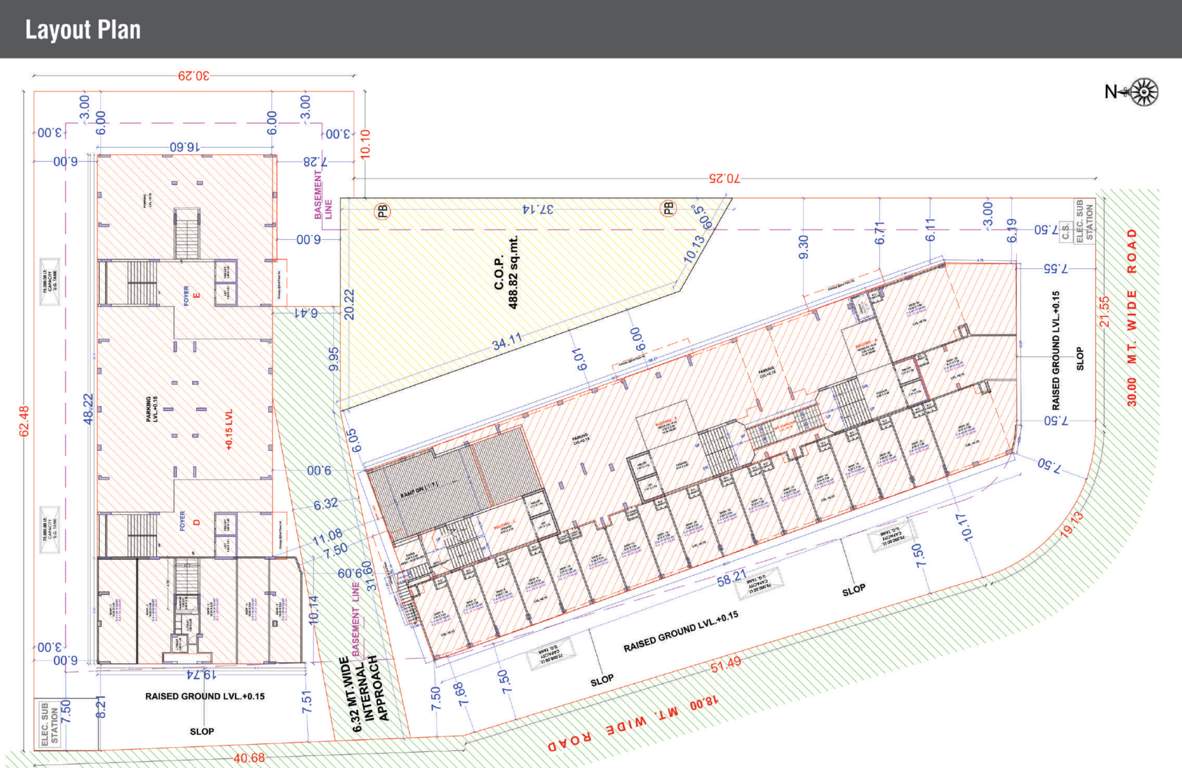  atulya residency Layout Plan