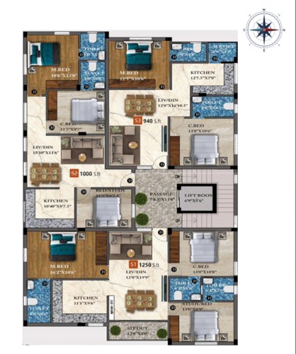  velvet Velvet Cluster Plan for 2nd Floor