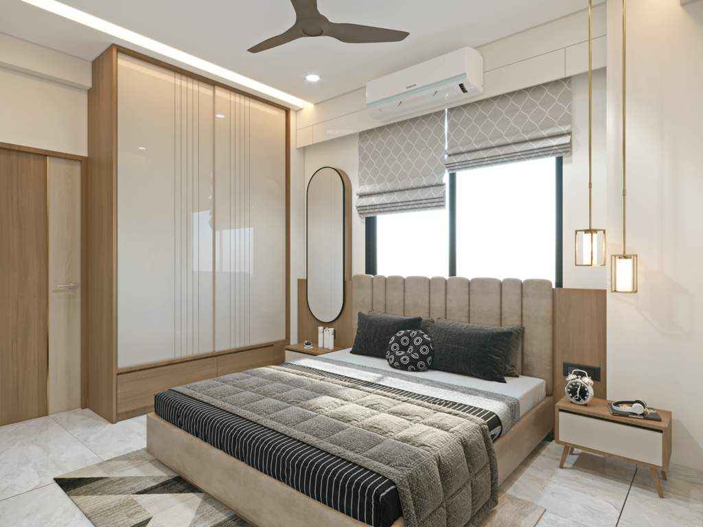  akshar tirth Bedroom