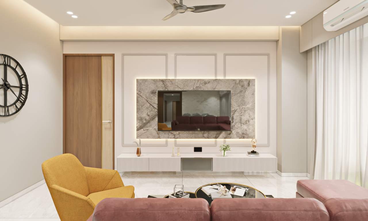  akshar tirth Living Area